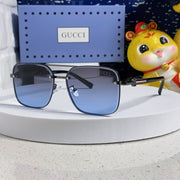 SQUARE FRAME SUNGLASSES 563175 IN METAL