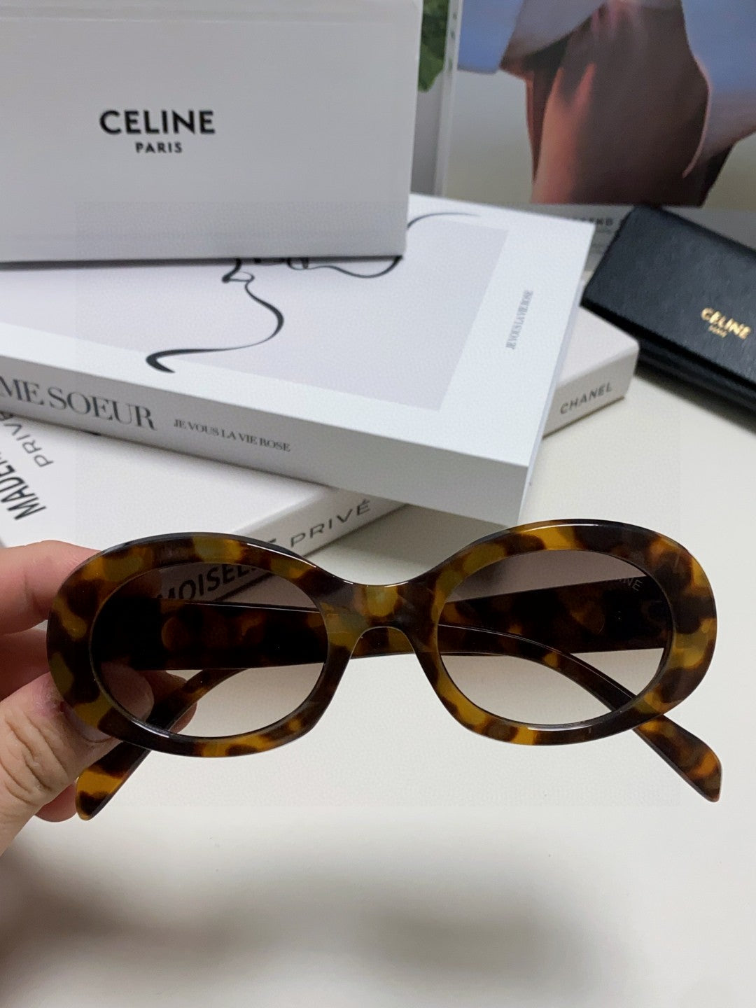 TRIOMPHE SUNGLASSES CL40194 IN ACETATE