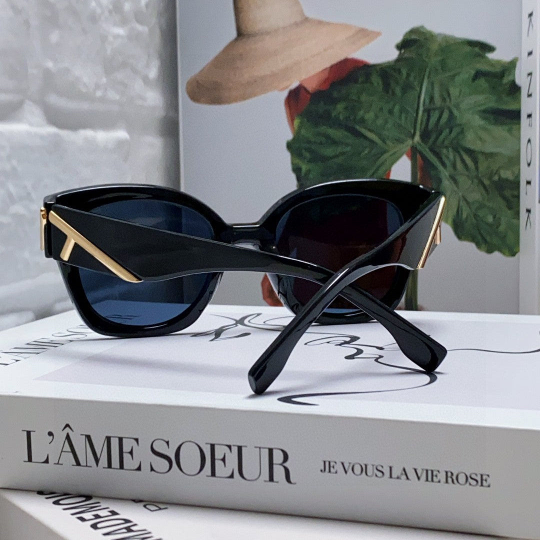 Roma Square Frame Sunglasses 542083 In Acetate