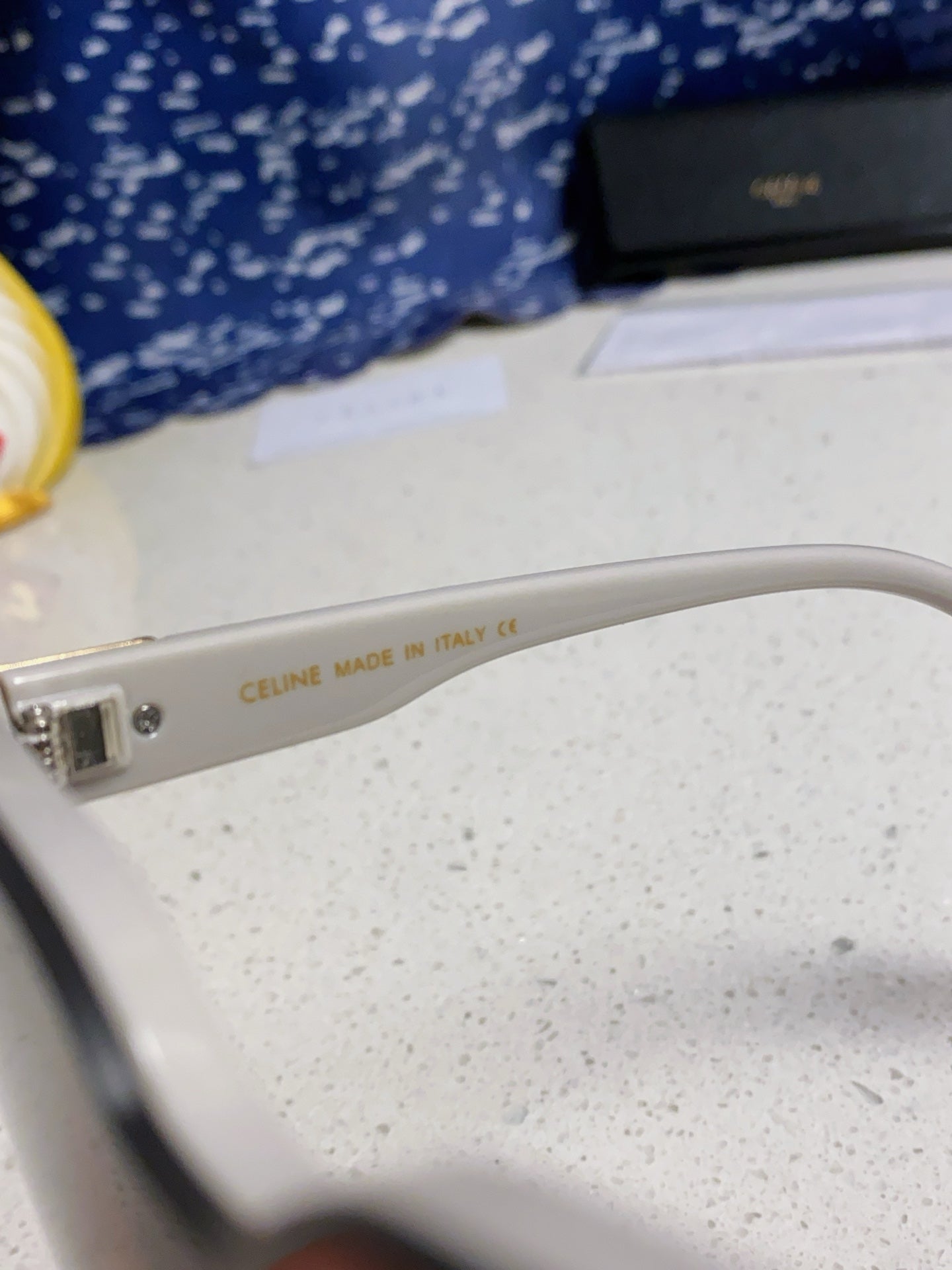 TRIOMPHE SUNGLASSES 548633 IN IVORY ACETATE