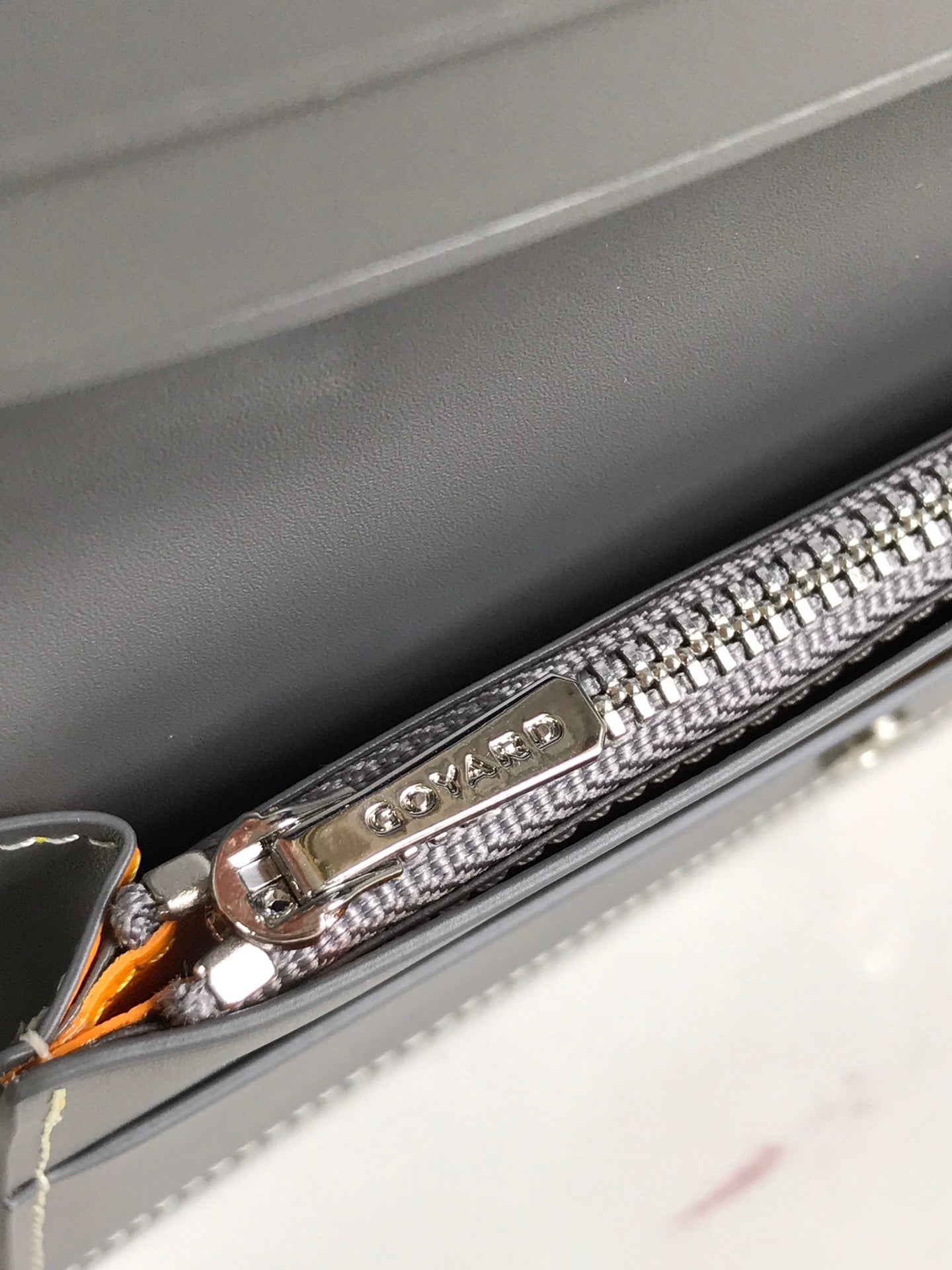 Richelieu Wallet 19 In Classic Red Goyardine Canvas