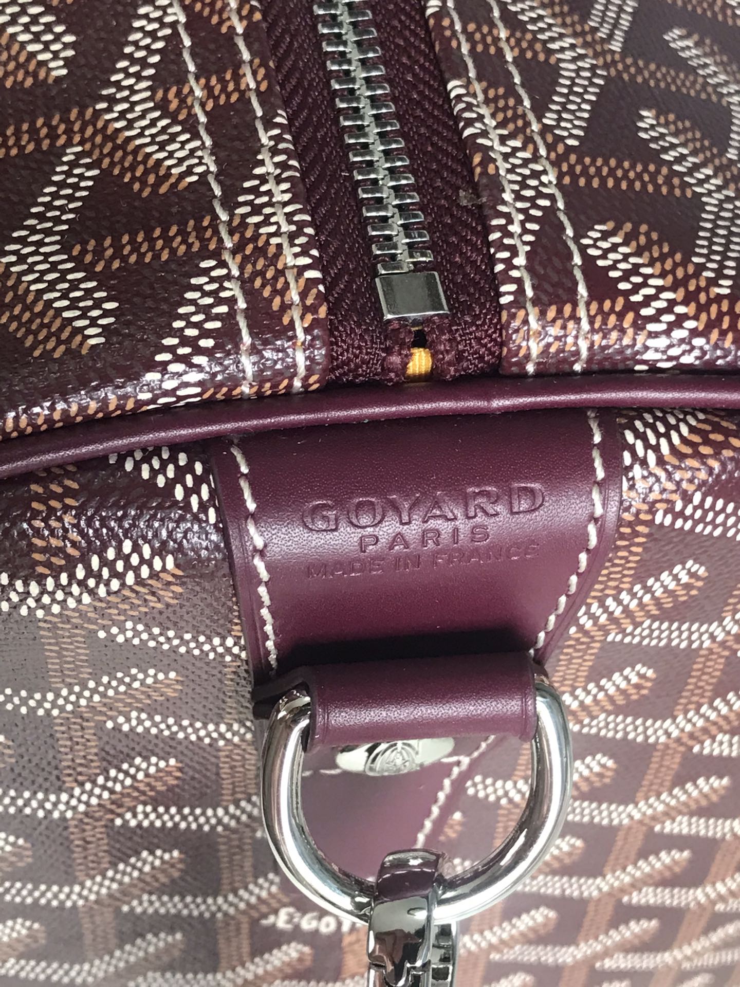 Wine Red Boston 50 Travel Bag