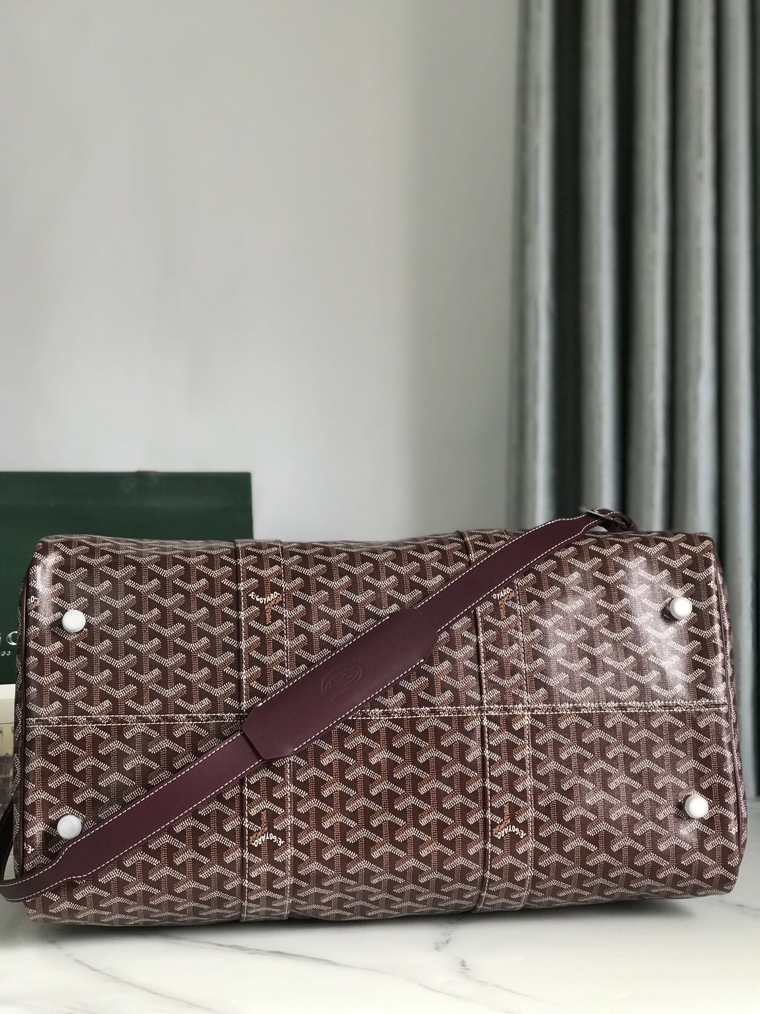 Wine Red Boston 50 Travel Bag