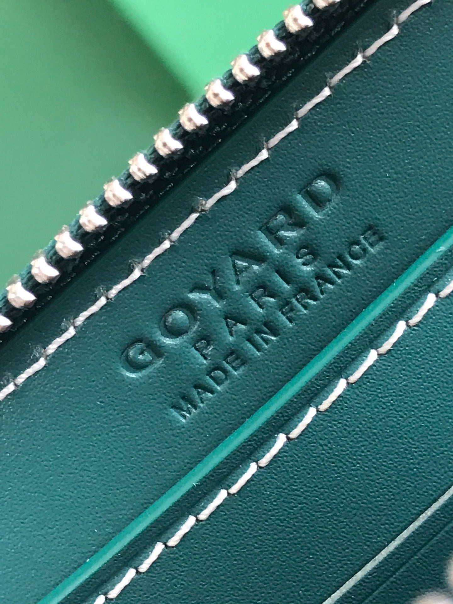 Richelieu Wallet 19 In Classic Red Goyardine Canvas