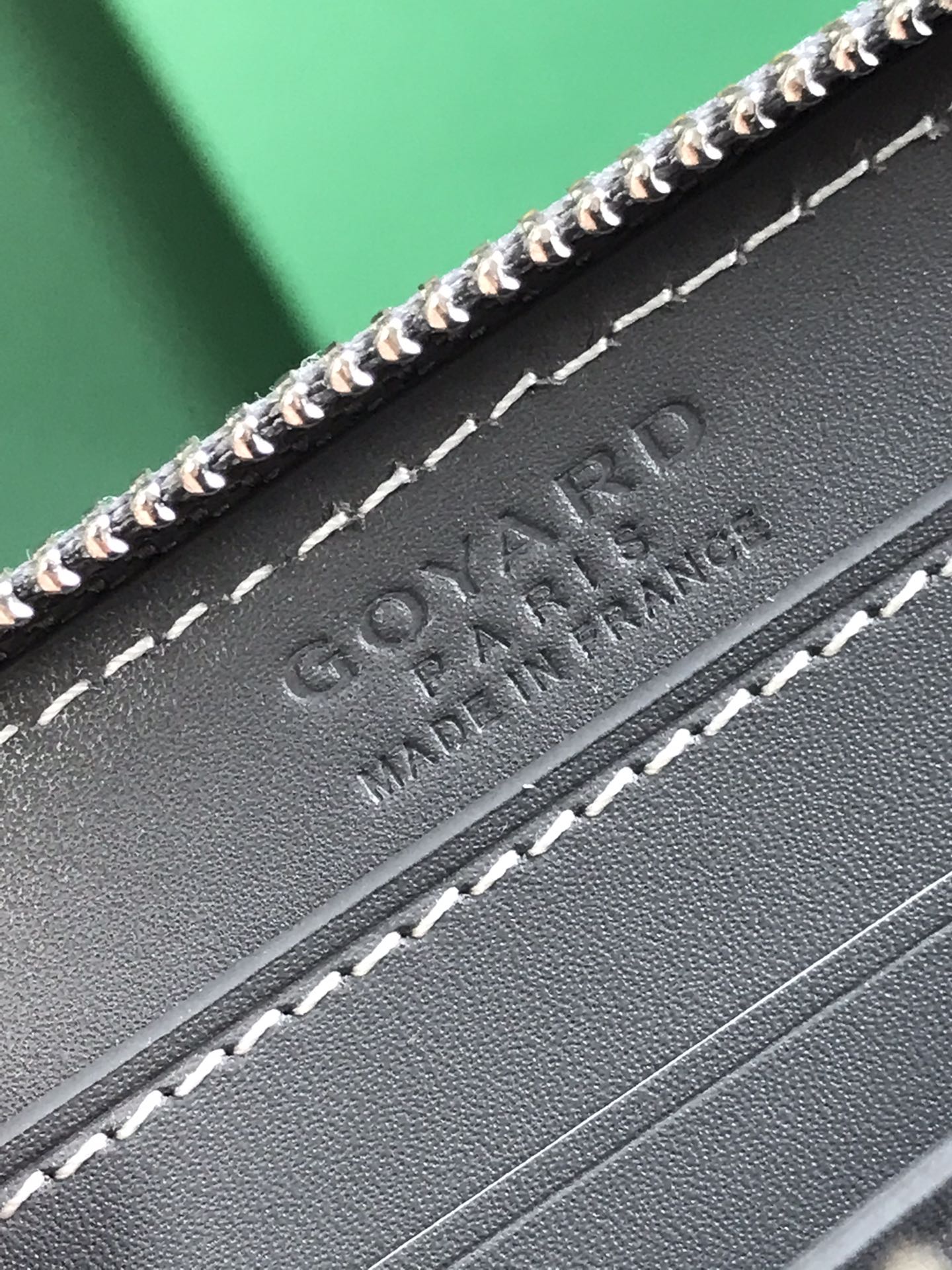 Richelieu Wallet 19 In Classic Red Goyardine Canvas