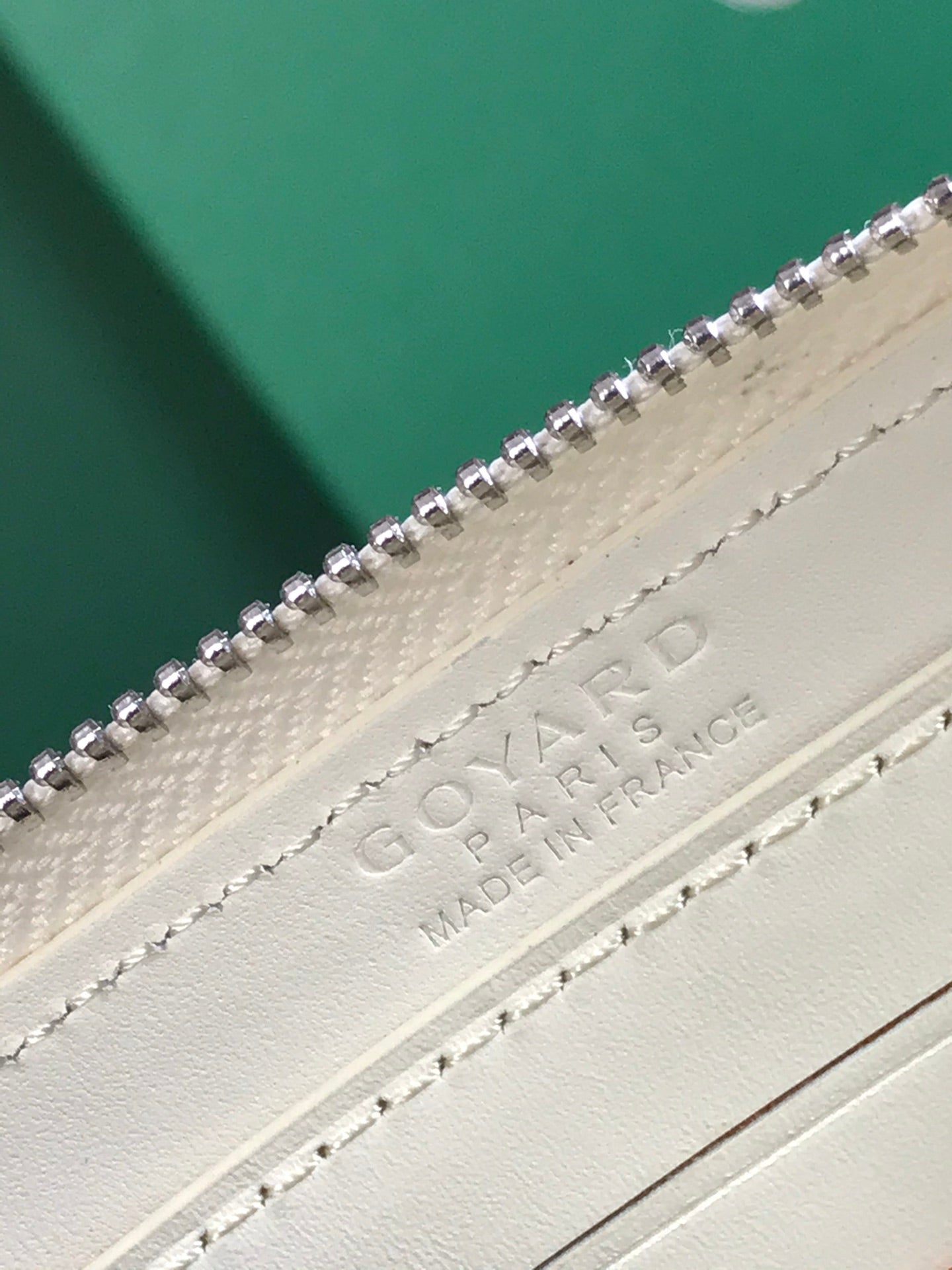 Richelieu Wallet 19 In Classic Red Goyardine Canvas