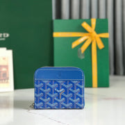 Richelieu Wallet 19 In Classic Red Goyardine Canvas