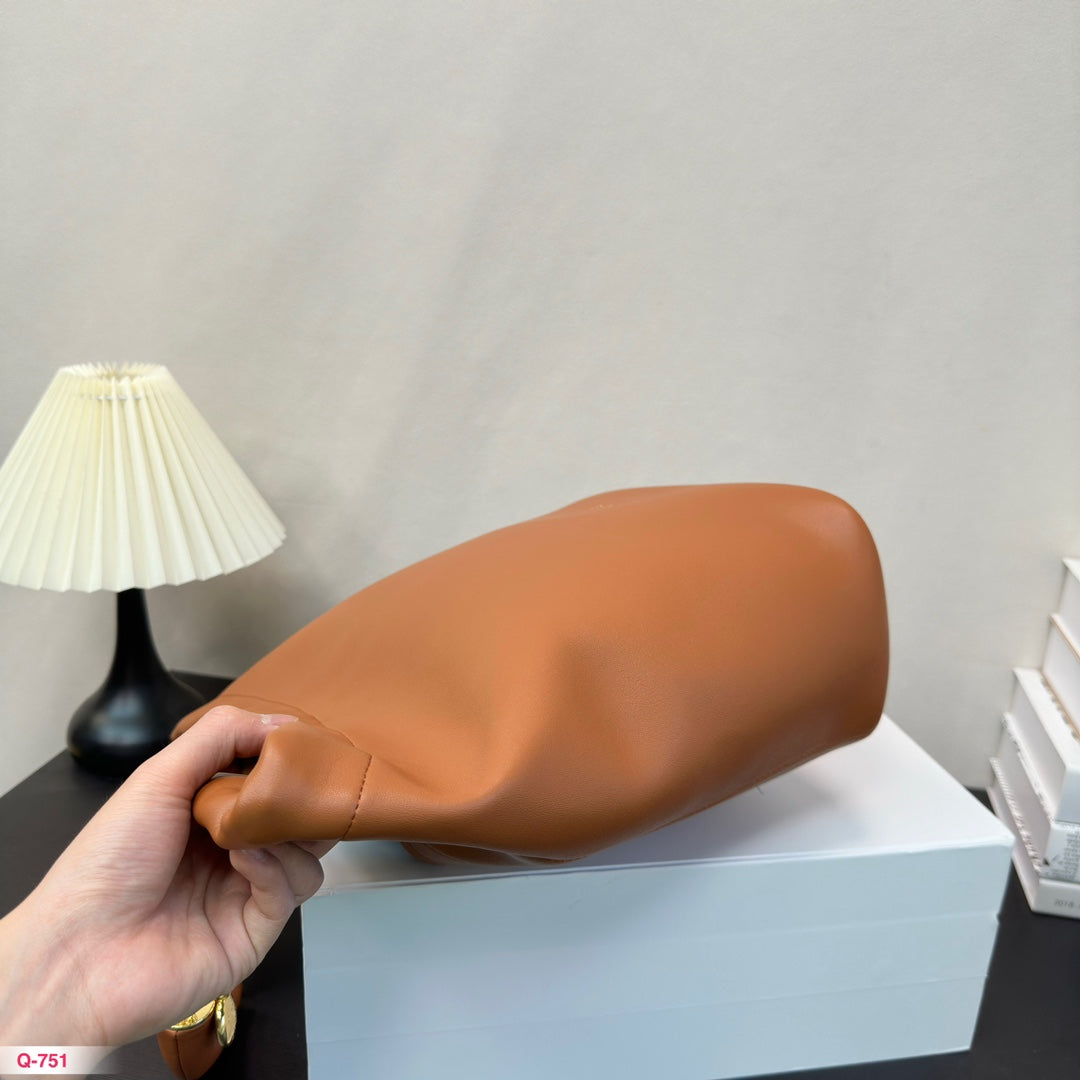 Loew Puzzle Fold Tote Iblack Shiny Calfskin