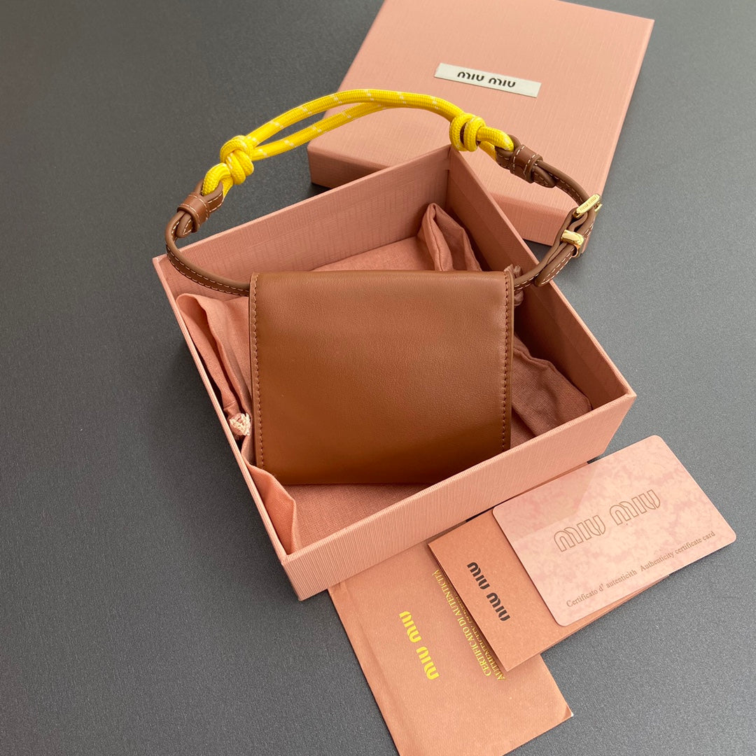 MICRO BAG 11 IN SANTA FE BROWN SMOOTH CALFSKIN