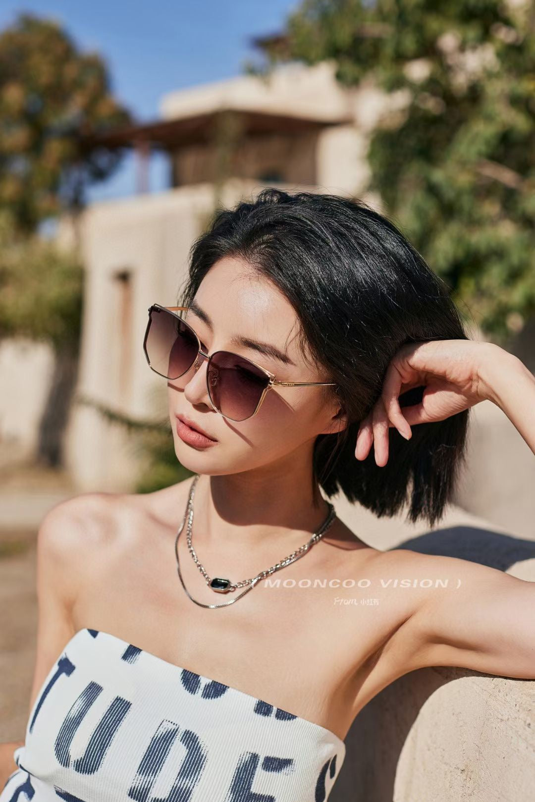 Montaigne Sunglass Cd4635 In Acetate