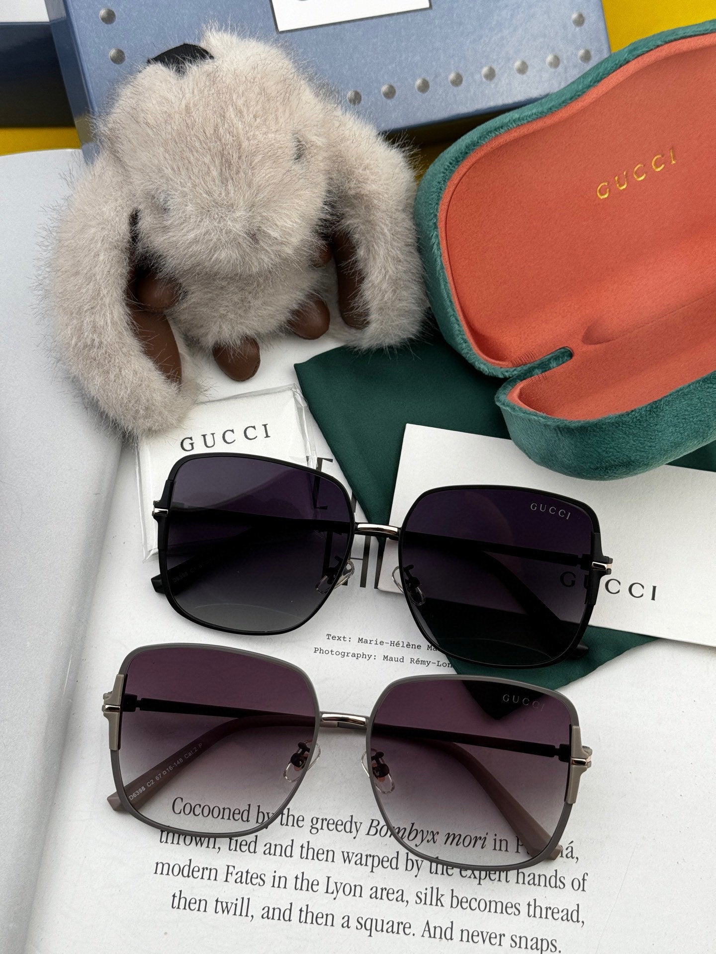 SQUARE FRAME SUNGLASSES G8639 IN METAL