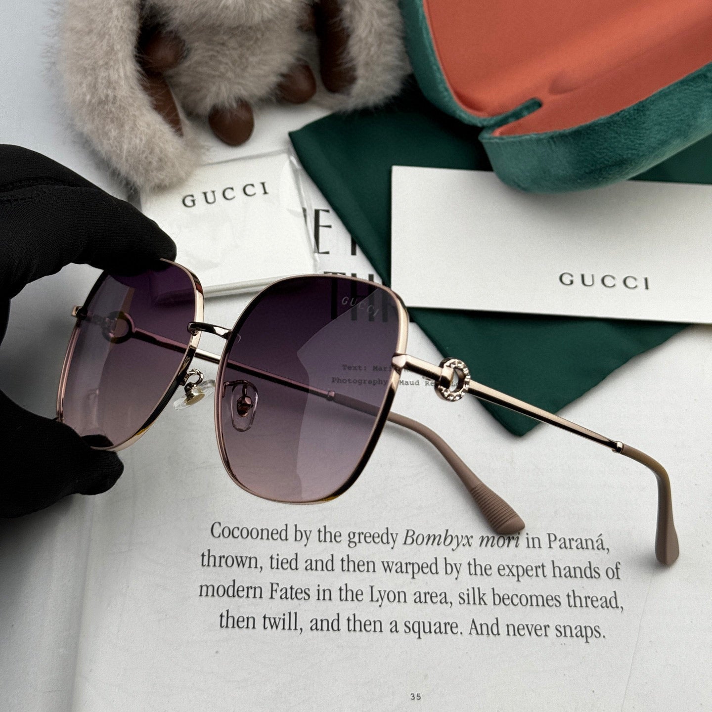 SQUARE FRAME SUNGLASSES G0642 IN METAL