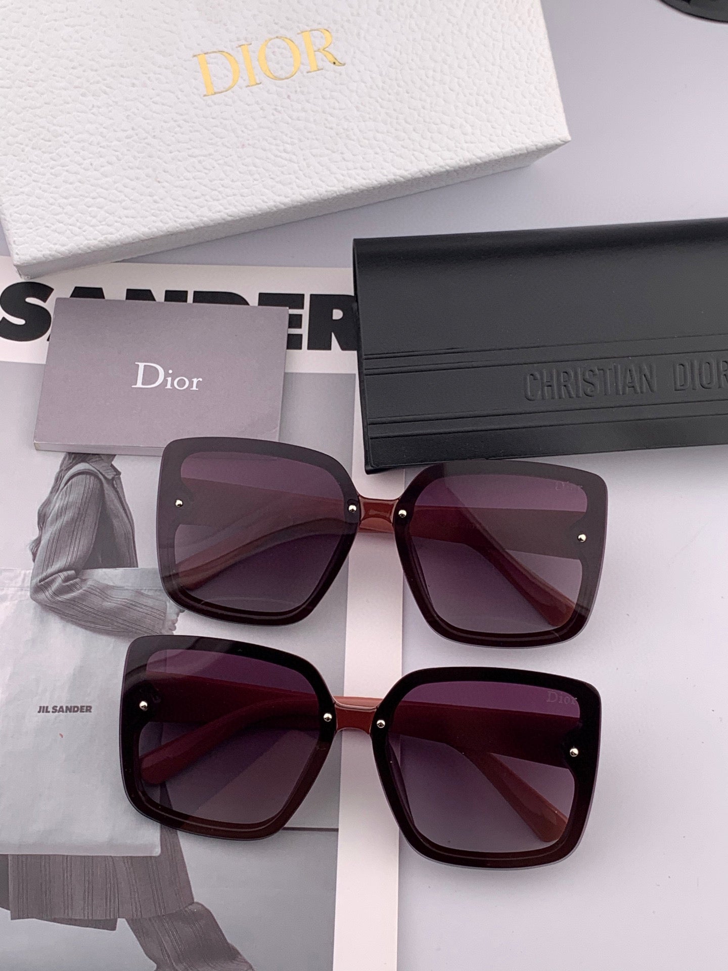 Montaigne Sunglass Cd0822 In Acetate