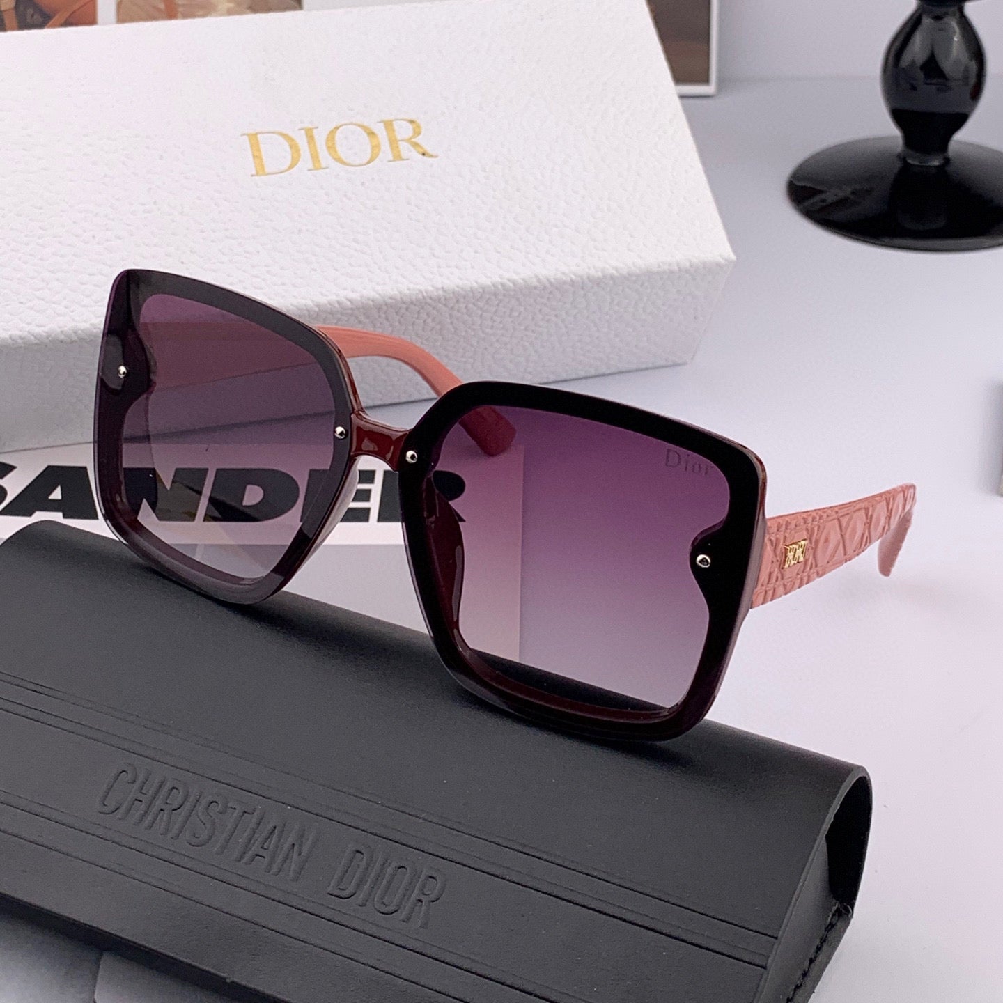 Montaigne Sunglass Cd0822 In Acetate