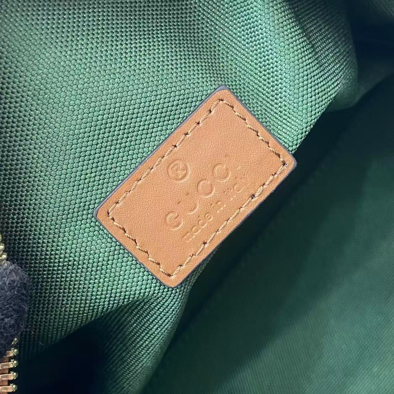 Gucci 25 GG Handbag Beige mix Brown Canvas Leather 288802