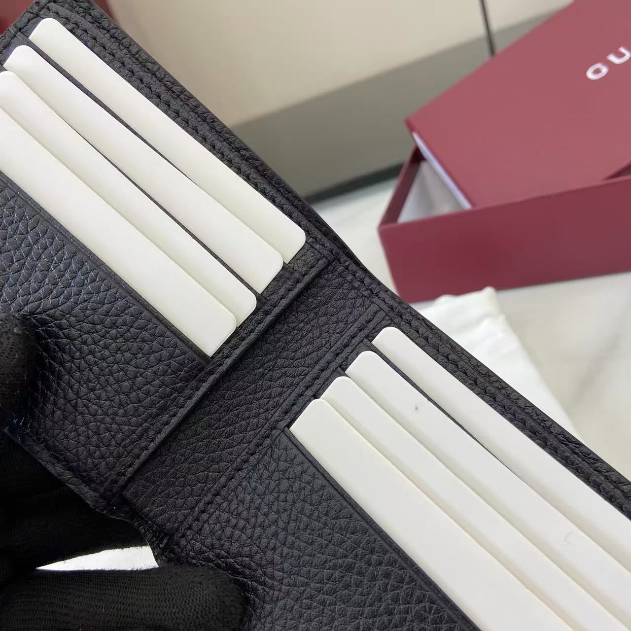 Richelieu Wallet 19 In Classic Red Goyardine Canvas