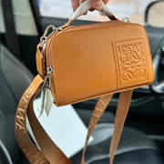 Loew Puzzle Fold Tote Iblack Shiny Calfskin