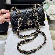 CC Large Tote 39 Light Beige Canvas Pearl Logo