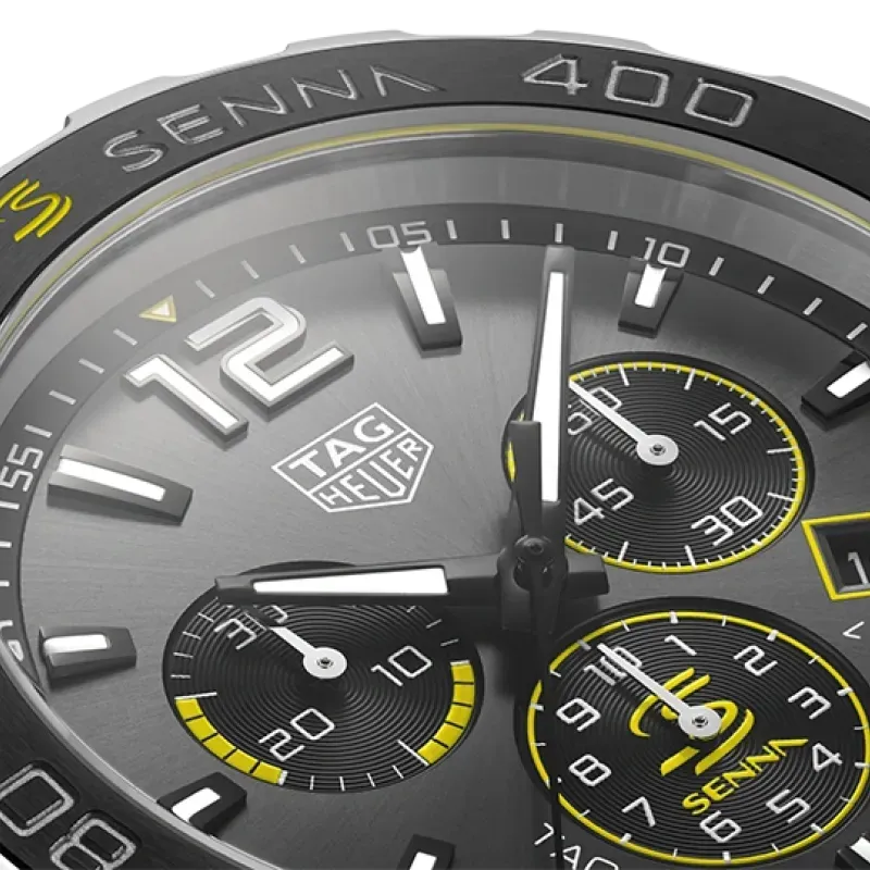 TAG HEUER FORMULA 1 X SENNA Quartz Chronograph - Diameter 43 mm CAZ