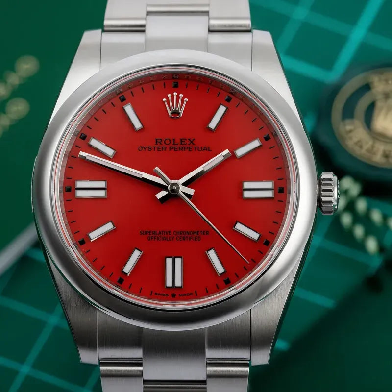 OYSTER PERPETUAL 124300 Series（orange）