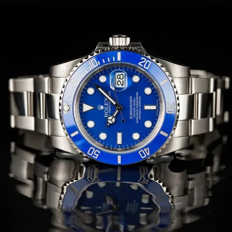 Rolex Submariner 116619LB-97208 Blue dial watch