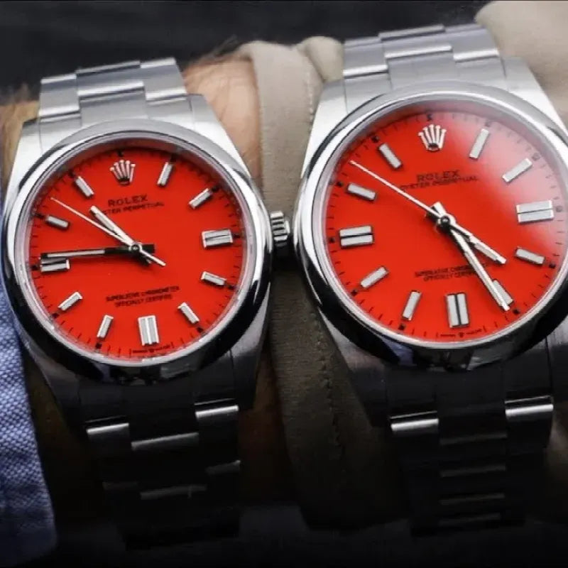 OYSTER PERPETUAL 124300 Series（orange）