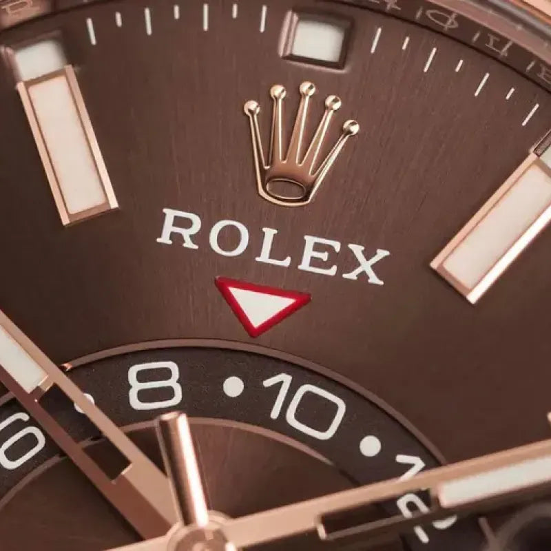 Rolex Sky-Dweller Oyster 42 mm Everose gold 326235-0005 New