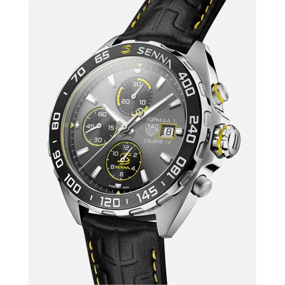TAG HEUER FORMULA 1 X SENNA Automatic Chronograph - Diameter 44 mm