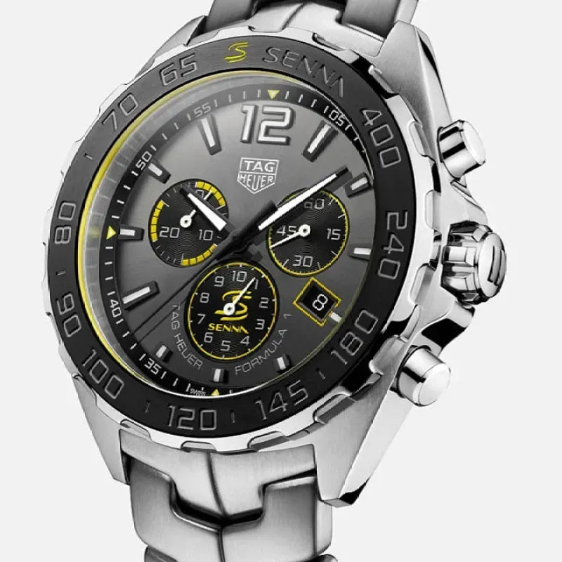 TAG HEUER FORMULA 1 X SENNA Quartz Chronograph - Diameter 43 mm CAZ