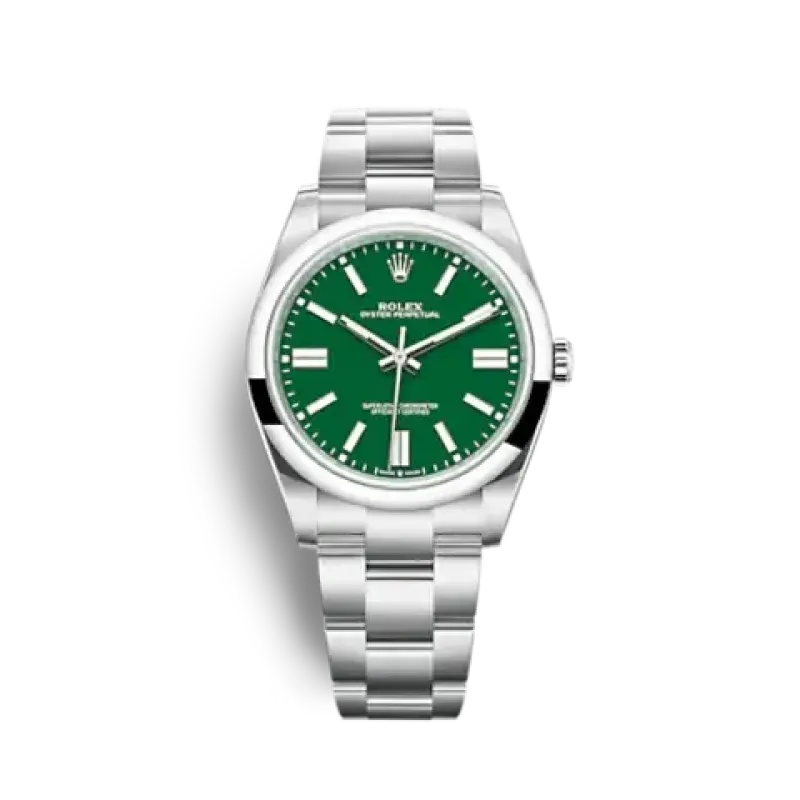 OYSTER PERPETUAL 124300 Series（green dial）