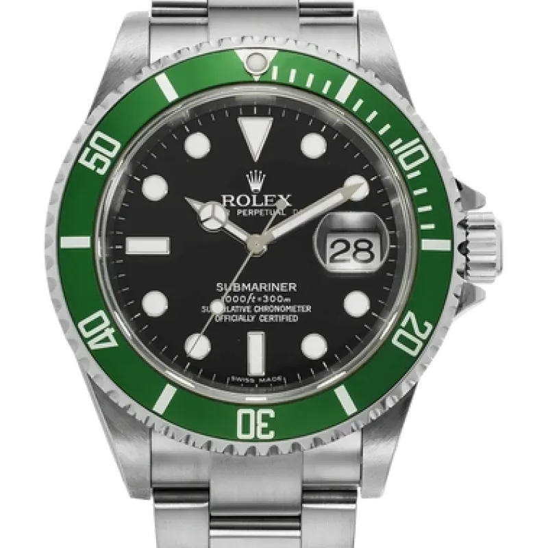 Rolex Submariner 16610LV-93250 black dial watch