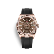 Rolex Sky-Dweller Oyster 42 mm Everose gold 326235-0005 New