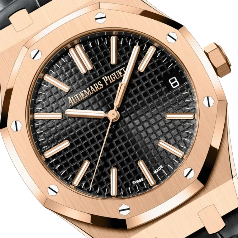 ROYAL OAK This 18-carat pink gold Royal Oak Selfwinding in 4