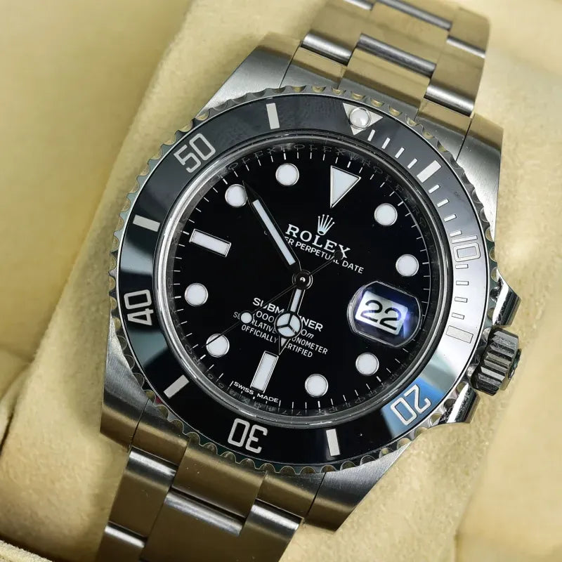 Rolex Submariner 116610LN-0001 Black Dial Watch (Black Water Ghost)