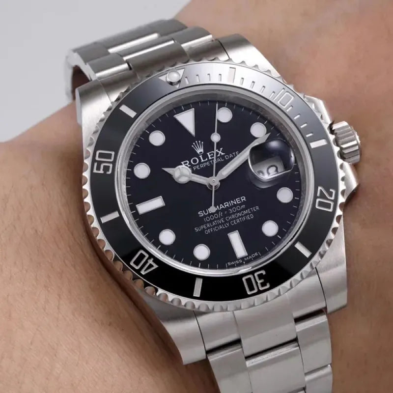 Rolex Submariner 116610LN-0001 Black Dial Watch (Black Water Ghost)