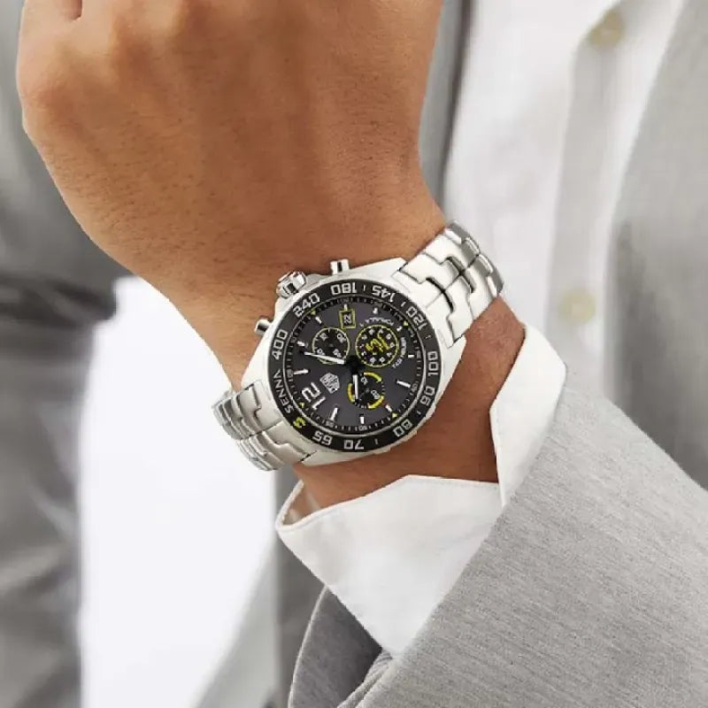 TAG HEUER FORMULA 1 X SENNA Quartz Chronograph - Diameter 43 mm CAZ