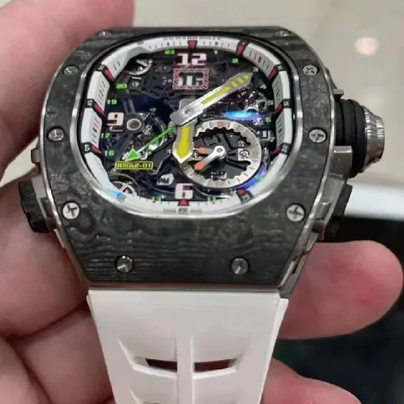 Richard mille RM 62-01 Manual Winding Tourbillon vibrating alarm ACJ