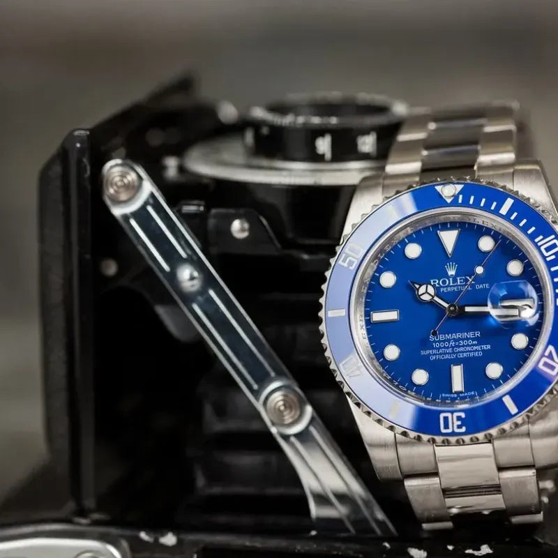 Rolex Submariner 116619LB-97208 Blue dial watch