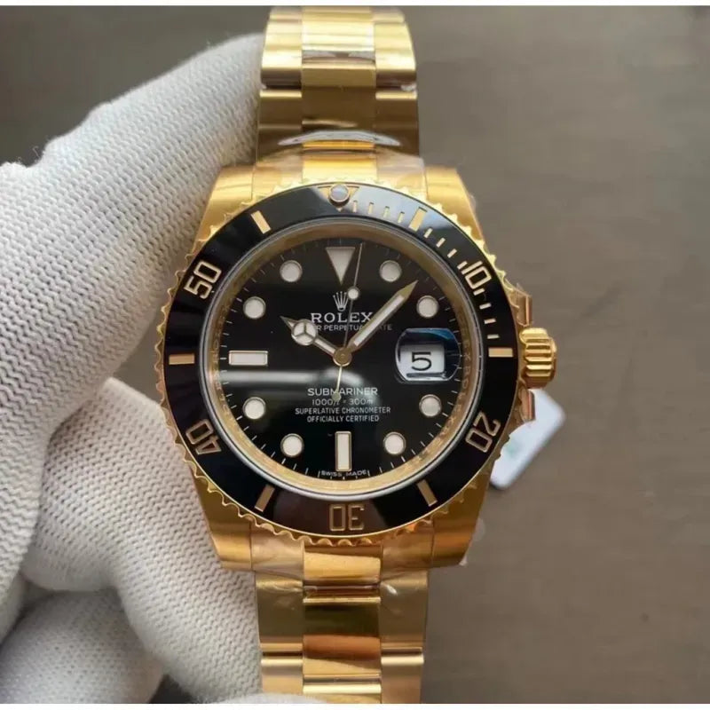 Rolex Submariner 116618LN-97208 black dial watch