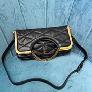 YSL 87 IN QUILTED LAMBSKIN