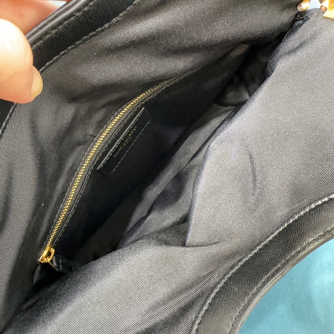 YSL 87 IN QUILTED LAMBSKIN