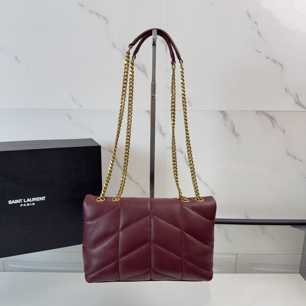 YSL Toy Puffer In Lambskin