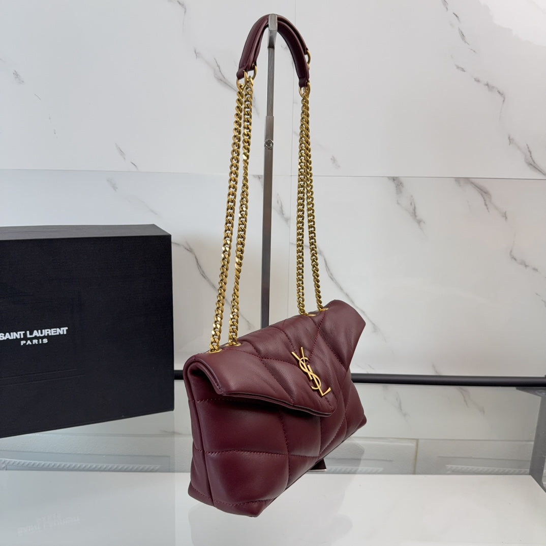 YSL Toy Puffer In Lambskin