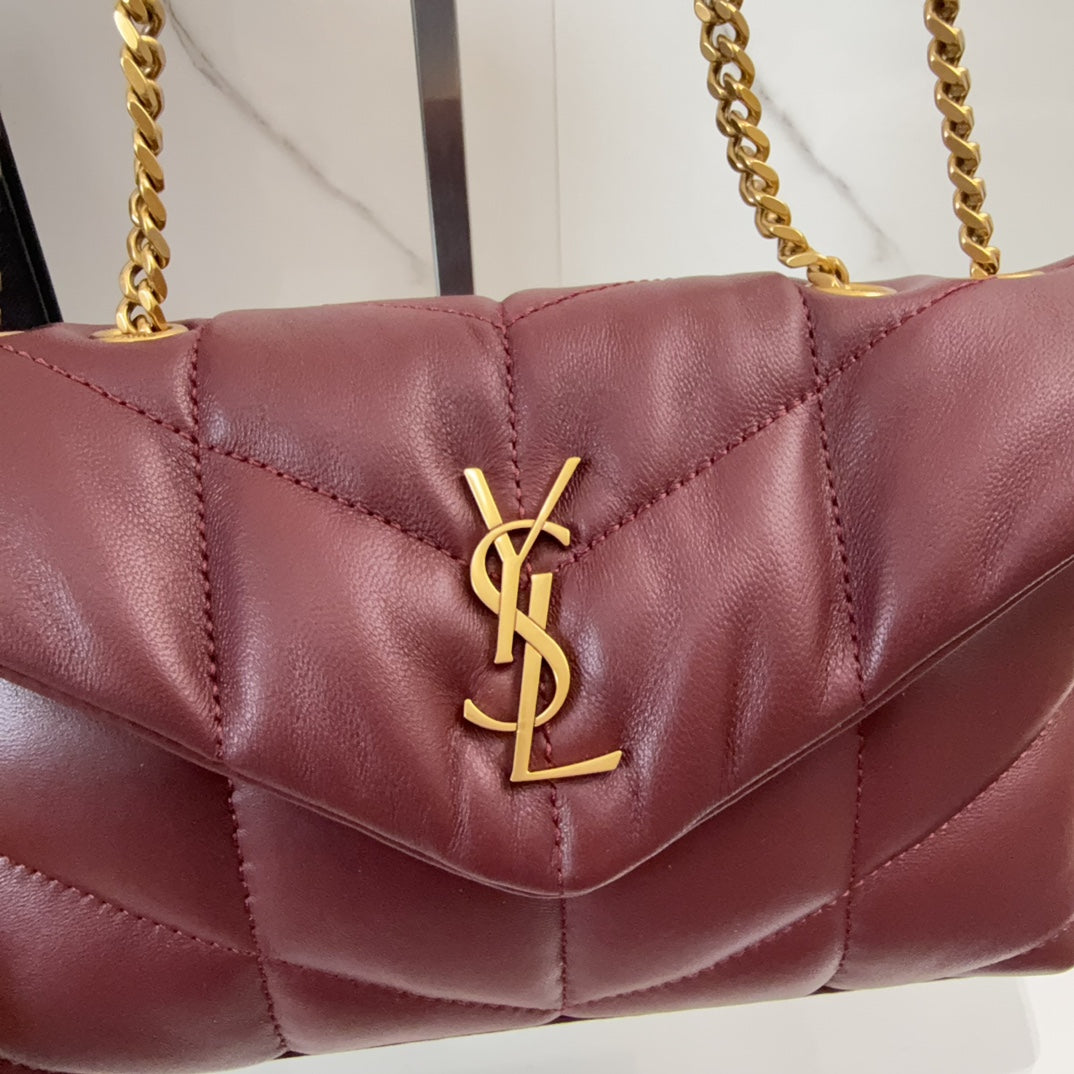 YSL Toy Puffer In Lambskin