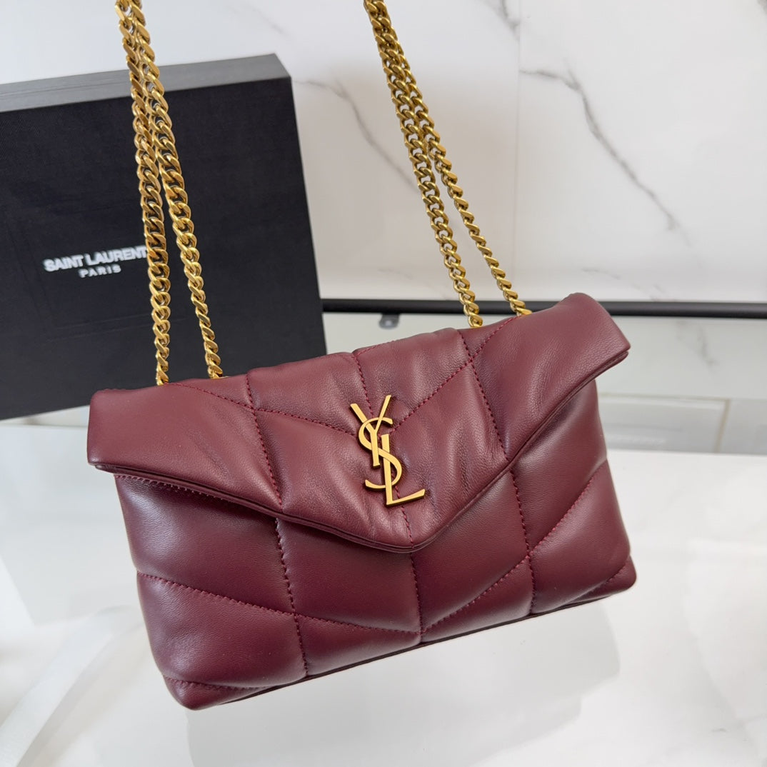 YSL Toy Puffer In Lambskin