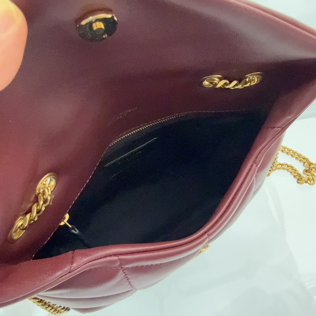 YSL Toy Puffer In Lambskin