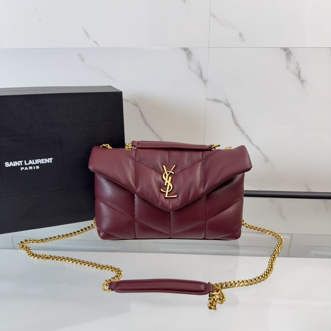 YSL Toy Puffer In Lambskin