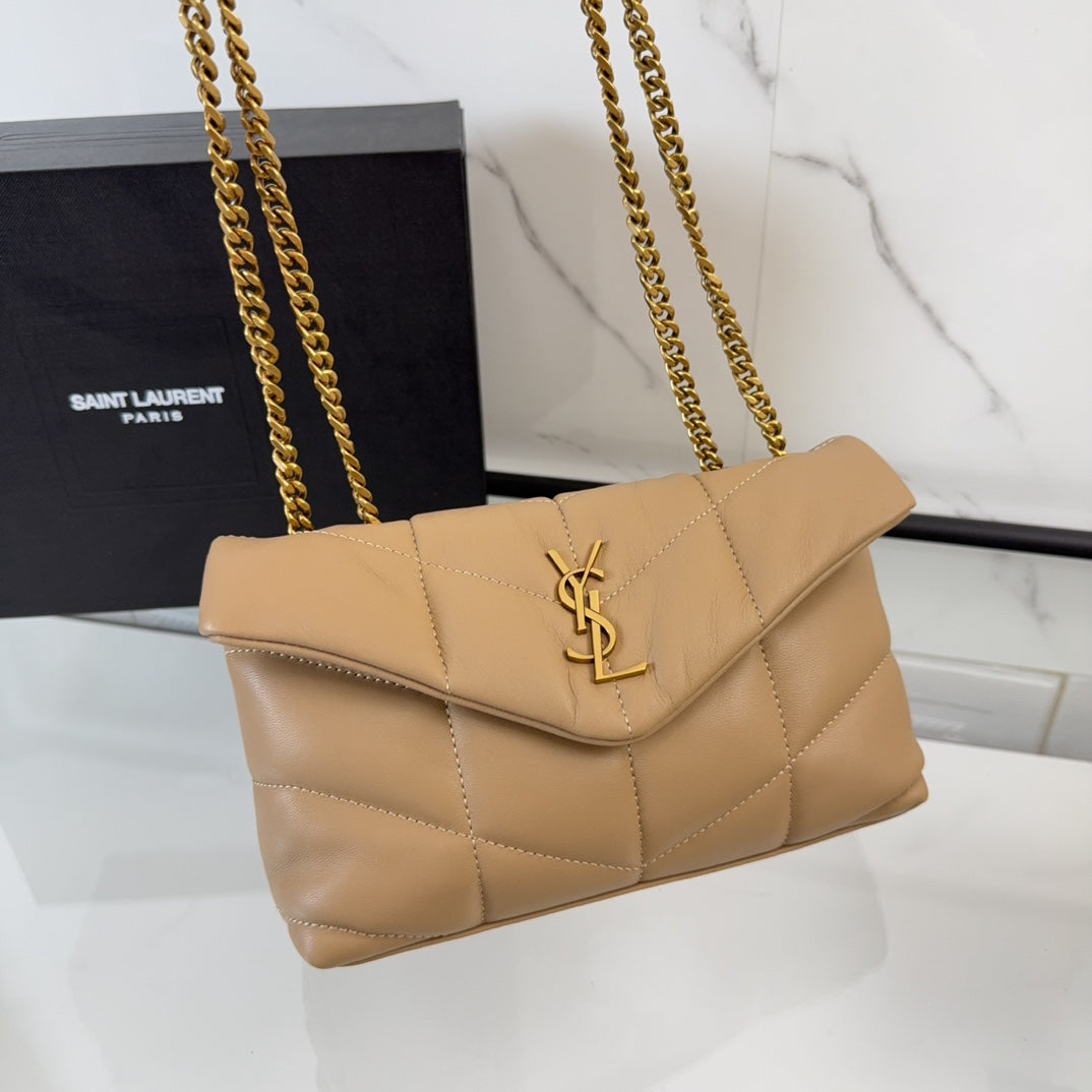 YSL Toy Puffer In Lambskin