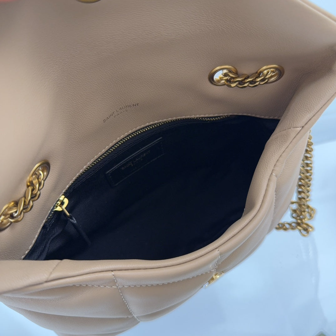 YSL Toy Puffer In Lambskin