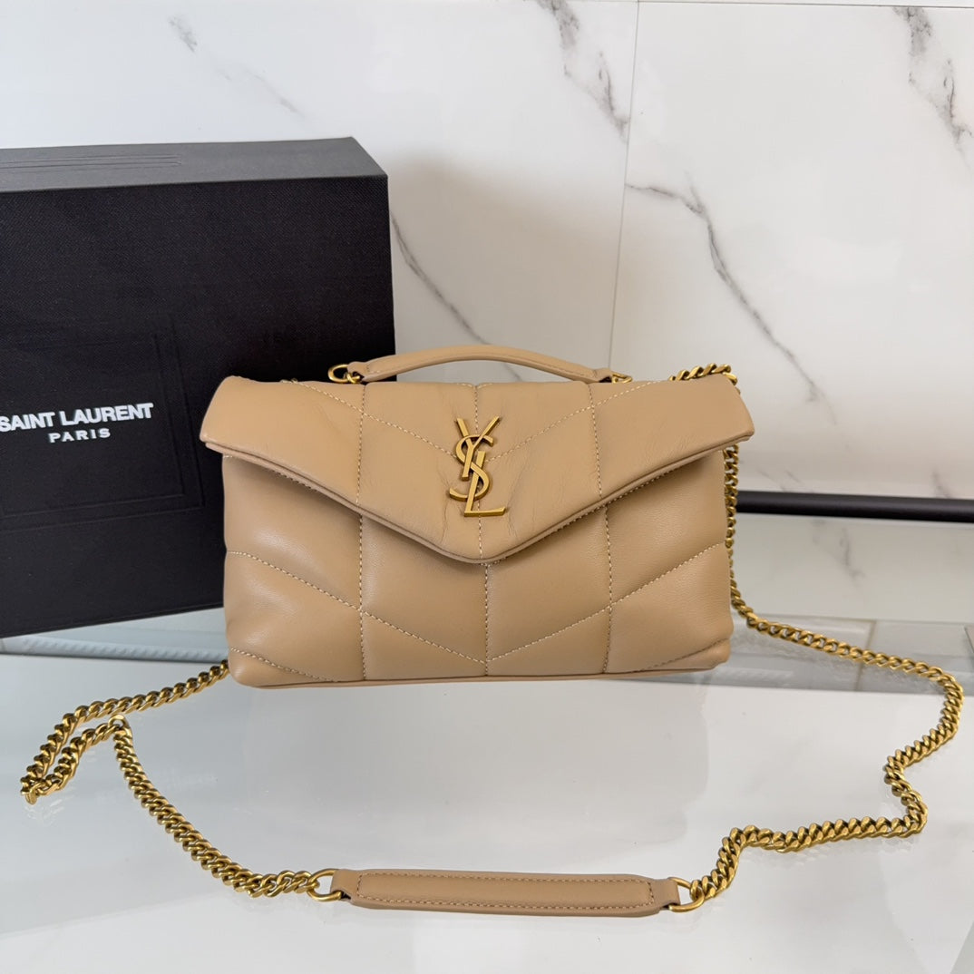 YSL Toy Puffer In Lambskin